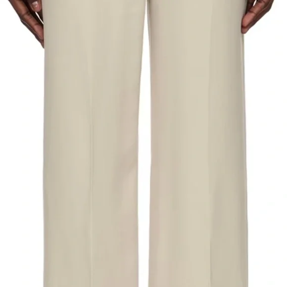 Toteme Straight Leg Trousers Size 34 - Picture 4 of 6